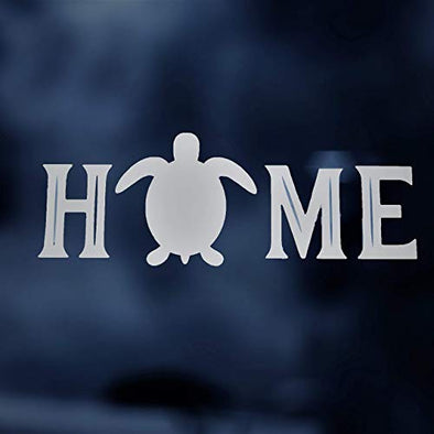 Custom Home Vinyl Decal - Personalized Sea Turtle Sticker - Pick Size and Color-WickedGoodz
