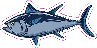 Tuna Vinyl Decal - Fishing Bumper Sticker