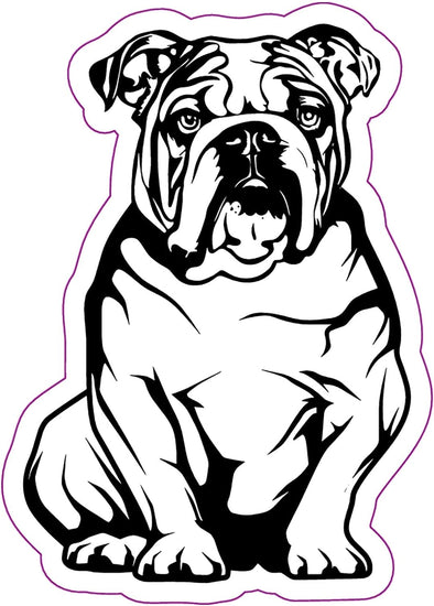 English Bulldog Magnet - Dog Breed Magnet