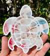 Sea Turtle Distressed Flag Vinyl Decal - Ocean Bumper Sticker