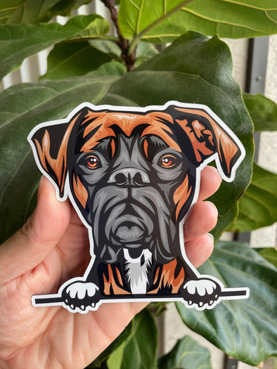 Boxer Dog Breed Magnet 5 inch