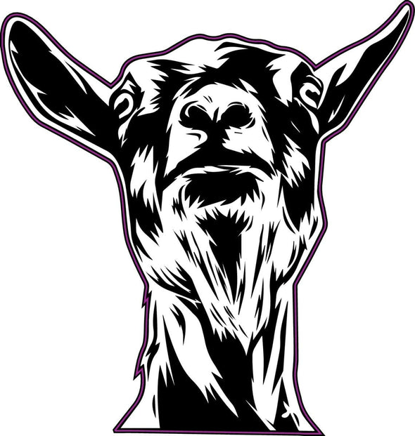 Funny Goat Decal