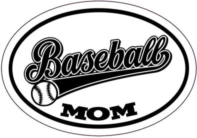 Baseball Mom Decal - Youth Sports Bumper Sticker