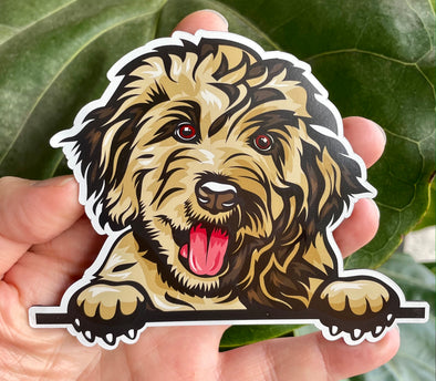 Goldendoodle Dog Breed Magnet 5 inches
