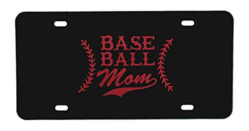 Custom Personalized Baseball Mom Vanity Plate-WickedGoodz