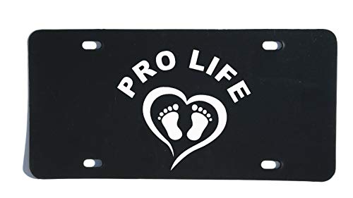 Personalized Pro Life Vanity Plate-WickedGoodz