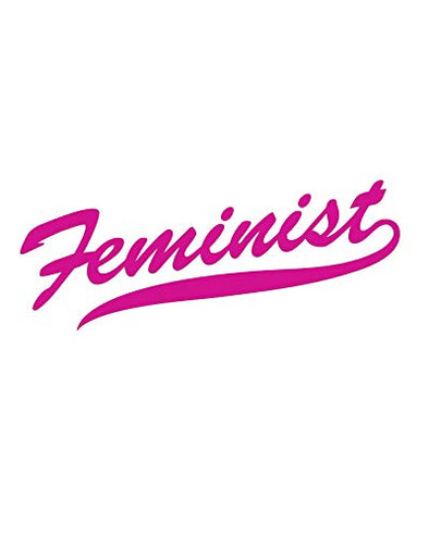 Customized Feminist Vinyl Decal, Personalized Pro Woman Bumper Sticker, Feminist Gift-WickedGoodz