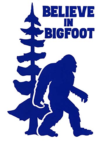 Custom "Believe In Bigfoot" Vinyl Decal-WickedGoodz