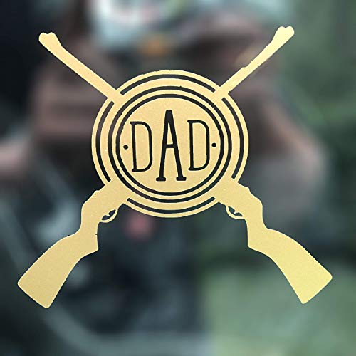 Hunting Shotgun Decal - Custom Initial Monogram Decal Bumper Sticker, for Tumblers, Laptops, Car Windows-WickedGoodz