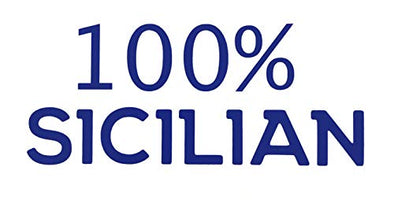 Custom Vinyl 100% Sicilian Decal - Italy Bumper Sticker, for Tumblers, Laptops, Car Windows - Sicily Italian Gift-WickedGoodz
