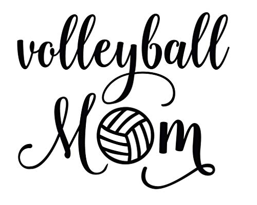 Volleyball Mom Vinyl Decal Sports Bumper Sticker-WickedGoodz