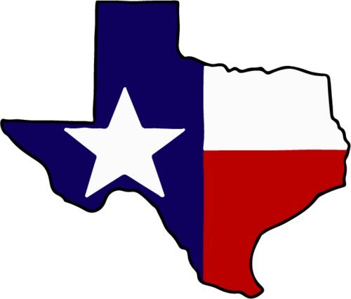 Texan Flag Texas Refrigerator Bumper Magnet - Perfect Texas State Gift-WickedGoodz
