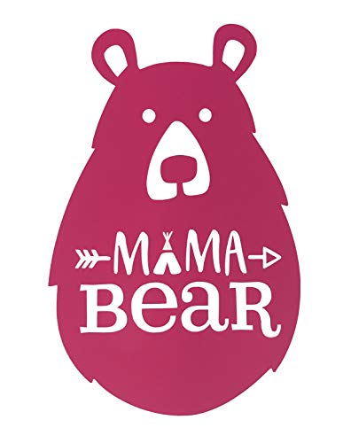 Custom Mama Bear Vinyl Decal - Momma Bear Bumper Sticker, for Tumblers, Laptops, Car Windows - Mothers Gift-WickedGoodz