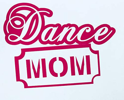 Dance Mom Vinyl Decal Tumbler Window Sticker-WickedGoodz