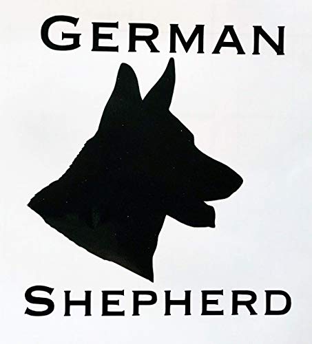 German Shepherd Dog Decal Breed Bumper Sticker-WickedGoodz