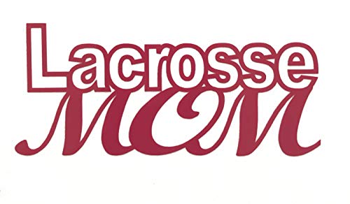 Custom Lacrosse Mom Vinyl Decal LAX Sticker-WickedGoodz