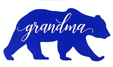 Custom Grandma Bear Decal-WickedGoodz