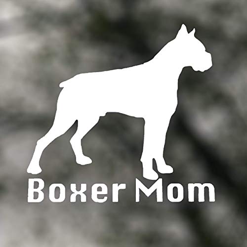 Custom Boxer Mom Vinyl Decal-WickedGoodz