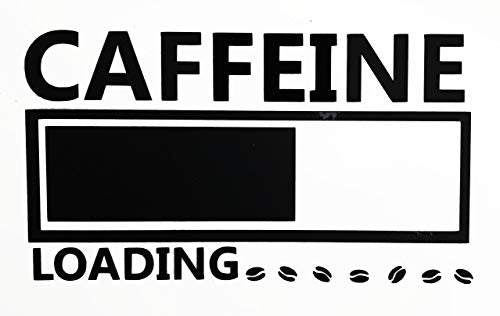 Custom Caffeine Loading Coffee Vinyl Decal-WickedGoodz