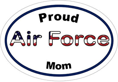 Proud Air Force Mom Vinyl Decal-WickedGoodz