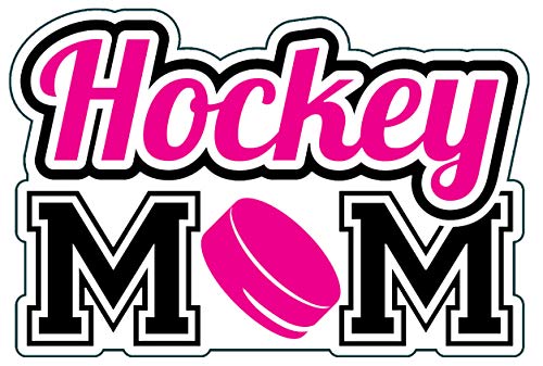 Die Cut Hockey Mom Vinyl Decal, Ice Hockey Bumper Sticker, Hockey Mom Gift-WickedGoodz